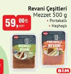 MEZZET REVANİ ÇEŞİTLERİ 500 G